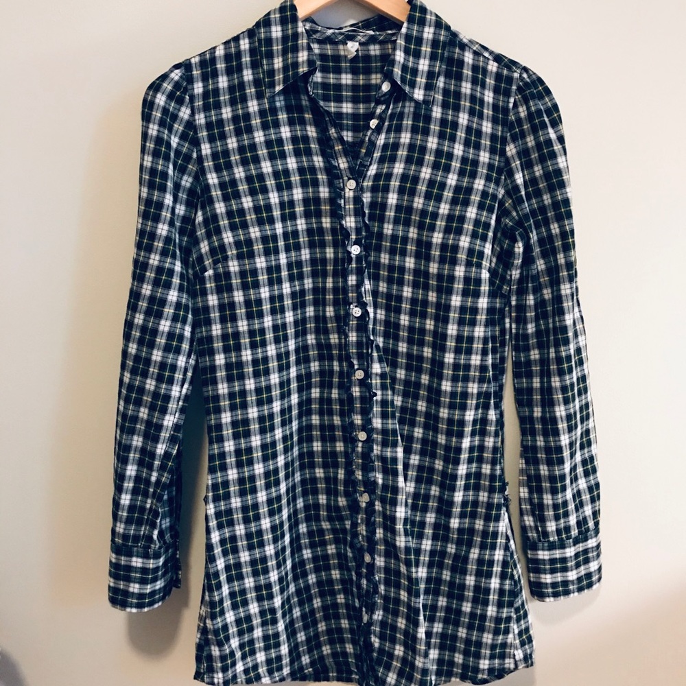 Button down tunic